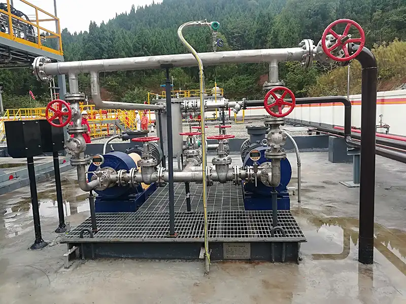 EHIK high-pressure pitot tube pump skid for oilfield water injection applications